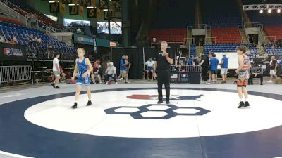 88 lbs Champ. Rd Of 16 - Colt Roeder, Illinois vs Caleb Heyder, Utah