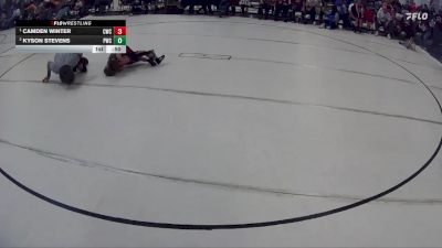 13 lbs Cons. Semi - Camden Winter, Cozad Wrestling Club vs Kyson Stevens, Palmyra Wrestling Club