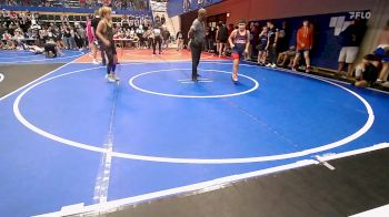 100 lbs Quarterfinal - Luke Canales, Claremore Wrestling Club vs Emerson Luxton, Bartlesville Wrestling Club