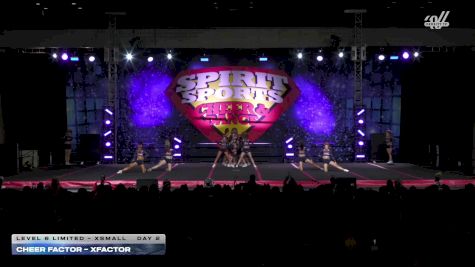 Cheer Factor - XFACTOR [2025 L6 Limited - XSmall Day 2] 2025 Spirit Sports Worcester Nationals