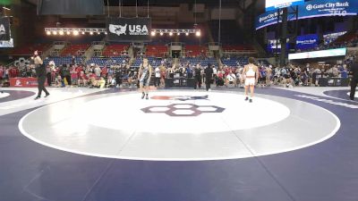 132 lbs Cons. Rd Of 16 - Christian Ripa, CA vs Patrick Dowty, IN