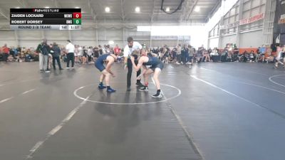 144 lbs Round 3 (8 Team) - Zaiden Lockard, Wrecking Crew WC vs Robert Dorsey, Disciples WC