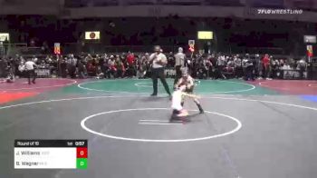 43 lbs Round Of 16 - Jax Williams, Tuff Kidz WC vs Brantley Wagner, PV Bighorns