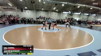 132 lbs Cons. Round 4 - Sawyer Blomquist, Ralston Valley vs Will Guerra, Mead