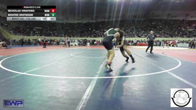 138 lbs Consi Of 32 #1 - Nicholas Viravong, Norman North vs Montee Whiteside, Midwest City Bombers