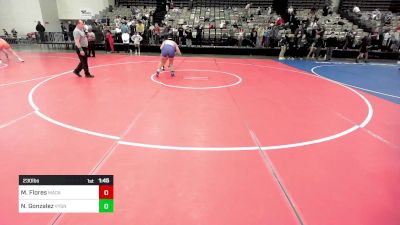 230 lbs Rr Rnd 2 - Mía Flores, MacArthur vs Naomi Gonzalez, Valley Steam North