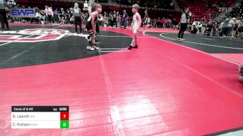 61 lbs Consi Of 8 #2 - Clayton Wardlow, Heat vs Alex Morgan, Fort Gibson Youth Wrestling