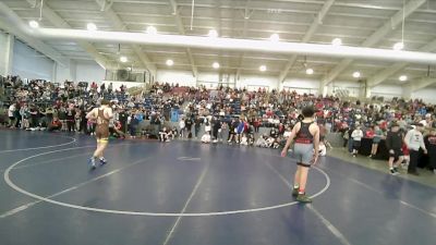 115 lbs Champ. Round 2 - Nox Obrien, Wasatch Wrestling Club vs Eugene Holt, Uintah Wrestling