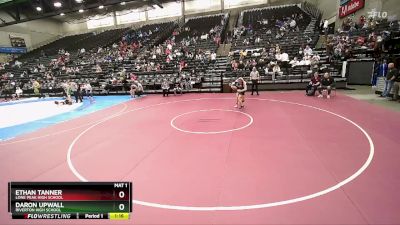 141 lbs Champ. Round 4 - Daron Upwall, Riverton High School vs Ethan Tanner, Lone Peak High School