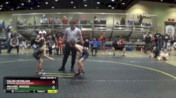 60 lbs Cons. Round 2 - Talon McMillen, Donahue Wrestling Academy vs Michael Woods, Unattached