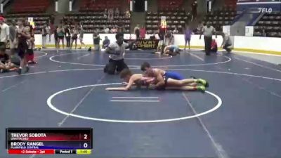 110/120 Semifinal - Brody Rangel, Plainfield Central vs Trevor Sobota, Unattached