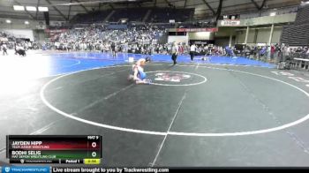 71 lbs Quarterfinal - Bodhi Selig, Mat Demon Wrestling Club vs Jayden Hipp, Yelm Junior Wrestling