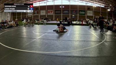 106 lbs Stephen Rene, Louisiana vs Lewis Pfarr, Montana