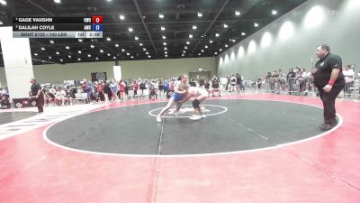 140 lbs 3rd Place Match - Gage Vaughn, Cardinal Wrestling Club vs Dalilah Coyle, Amped Wrestling Club