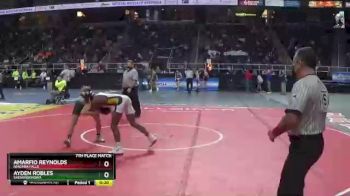 I-126 lbs 7th Place Match - Ayden Robles, Shenendehowa vs Amarfio Reynolds, Niagara Falls