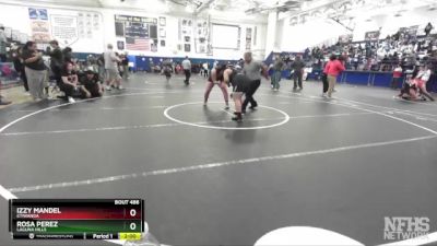 235 lbs Quarterfinal - Rosa Perez, Laguna Hills vs Izzy Mandel, Etiwanda