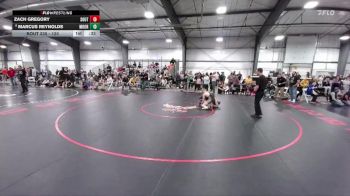 120 lbs Cons. Semi - Zach Gregory, South vs Marcus Reynolds, Moorcroft