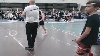 89 lbs Rr Rnd 3 - Johnie Wilson, RedNose Wrestling School - ESC vs Jax McDonnell, Triumph Maze ESC