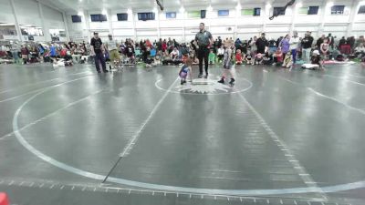 55 lbs Round Robin 1 - Silas Russell, Hoosiers Mafia - EL vs Adalynn Pratt, WV Lunatics - EL