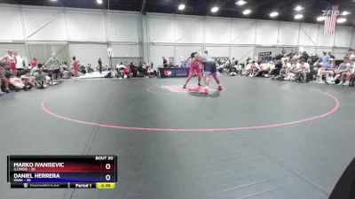 285 lbs Placement Matches (16 Team) - Marko Ivanisevic, Illinois vs Daniel Herrera, Iowa