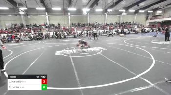 102 lbs Semifinal - Julian Naranjo, Alamosa vs Brayden Lucier, Bear Cave WC