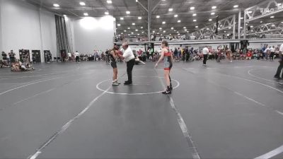 84 lbs Round 3 - McKenzie Astorino, PA West Black vs Anna Mass, Razor PinkWave