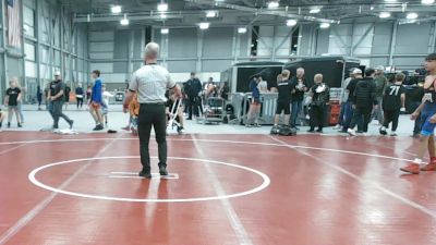 120 lbs Cons. Sub-semis - Richardson A. Coston, Team Newport Tornadoes Wrestling Club vs Nathaniel Echavarria, Salem Elite Mat Club