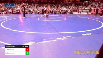 61 lbs Quarterfinal - Abhisri Vatti, Sunkist Kids Monster Garage vs Quinn Horne, Springdale Youth Wrestling Club