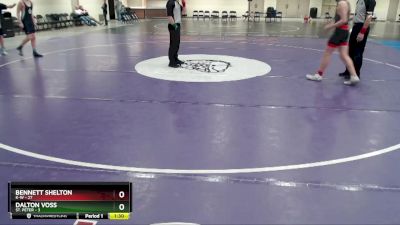 150 lbs Round 3 (3 Team) - Dalton Voss, St. Peter vs Bennett Shelton, K-W