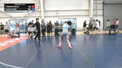 113 lbs Cons. Sub-semis - Quentin Walls, Silvaback vs David Lopez, Montrose Elite