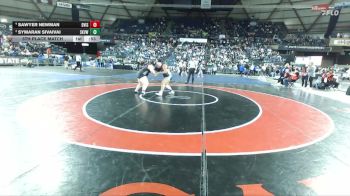 Girls 4A 235 lbs 5th Place Match - Sawyer Newman, Davis (Girls) vs Symaran Sivaivai, Skyview (Girls)