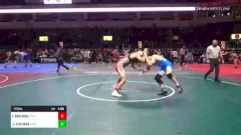 170 lbs Quarterfinal - Isaiah Morales, Cvbjj vs Joseph Estrada, Yucaipa Thunder