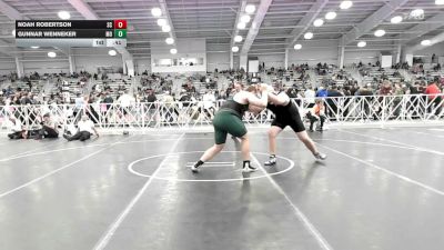 285 lbs Consi Of 16 #2 - Noah Robertson, SC vs Gunnar Wenneker, MO