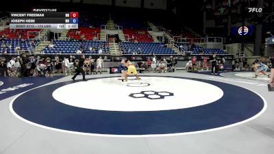 175 lbs Cons. Sub-rd Of 32 - Vincent Freeman, MD vs Joseph Heim, MN
