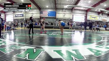 190 lbs 3rd Place Match - Arianna Santana, Reed vs Kaija Ashcroft, Green Valley