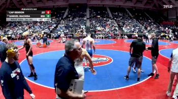 3A-190 lbs Champ. Round 1 - Cap Benson, Jefferson vs Samuel Machida, North Hall