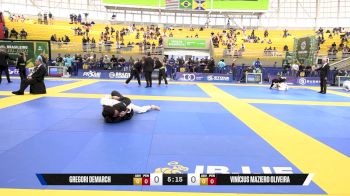 Vinícius Maziero Oliveira vs Gregori Demarch 2025 Brasileiro Jiu-Jitsu IBJJF