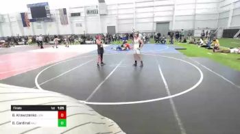 102 lbs Final - Ben Krawczenko, Lions WC vs Gus Cardinal, Valiant CP