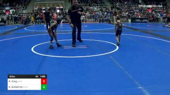 52 lbs Consolation - Avery King, Kansas Young Guns vs Koah Gutierrez, New Mexico Supreme