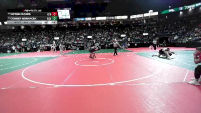 209 lbs Cons. Round 3 - Victor Flores, CFD2 vs Conner Hornacek, BAB1