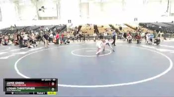 80 lbs Cons. Round 2 - Jamie Green, Eden Wrestling Club vs Logan Christopher, Star Wrestling