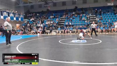 106 lbs Placement Matches (8 Team) - Daniel Lindsey, Vancleave High School vs Jensen Hitt, Lewisburg