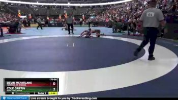 170 lbs Champ. Round 1 - Cole Griffin, Rocky Mountain vs Devin Mcfarlane, Fountain-Ft. Carson