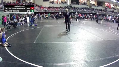52-55 lbs Quarterfinal - Myralynn Bumgarner, Broken Bow Wrestling Club vs Maddie Thomas, St Paul Youth Wrestling