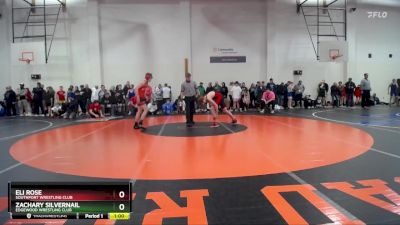 125 lbs Round 1 - Zachary Silvernail, Edgewood Wrestling Club vs Eli Rose, Southport Wrestling Club