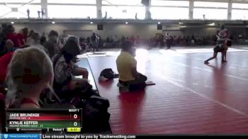 98 lbs Round 1 (4 Team) - Kynlie Keffer, Indiana INFERNO GOLD vs Jade Brundige, Missouri Red