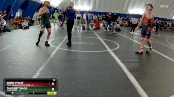 138 lbs Finals (2 Team) - Taggert Wade, Team Shutt vs Aden Stout, Team Nauman Bethel Park