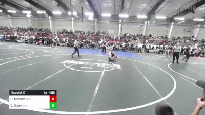 157 lbs Round Of 16 - Hassin Maynes, Colorado Outlaws vs Cohen Olsen, Best Trained