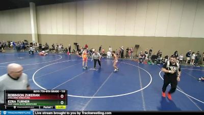 115 lbs Round 2 - Ezra Turner, East Idaho Elite Wrestling vs Robinson Zukeran, Stallions Wrestling