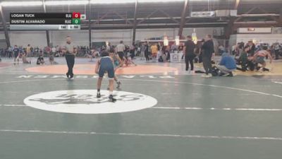 106 lbs Rr Rnd 3 - Logan Tuck, Blair Academy vs Dustin Alvarado, Black Fox Wrestling Academy